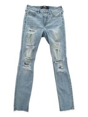 Hollister Light Blue Distressed Women's/Junior’s Jeans
